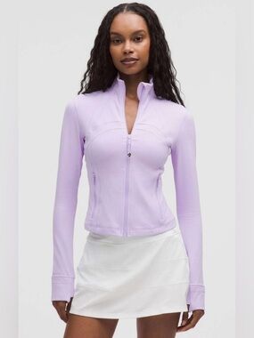 Lululemon Define Cropped Jacket *Nulu Lavender Frost